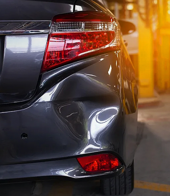 Auto body work and dent repair at DNA Collision Center in Houston