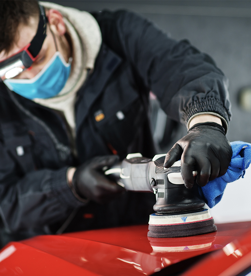 Certified auto body repair experts at DNA Collision Center in Houston